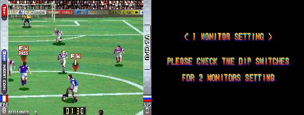 Versus Net Soccer (ver EAD) Screenshot 1